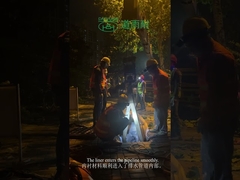 নর্দমা জায়গায় নিরাময় করা ইউভি কিউরড সিআইপিপি লাইনার ওয়েট মেটেরিয়াল কাঁচা ঠিকাদার ভূগর্ভে খনন করা হয়নি