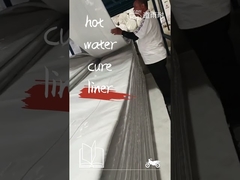 ট্রেঞ্চলেস সিআইপিপি ওয়াটার ইনভার্সন মিউনিসিপ্যাল ​​নর্দমা মেরামত ওয়াটার গ্র্যাভিটি ইনভার্টিং লাইনার