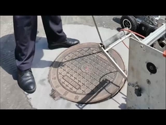 ওয়্যারলেস কন্ট্রোল সিসিটিভি পাইপলাইন পরিদর্শন ক্যামেরা শক্তিশালী তারের এবং আলো সঙ্গে