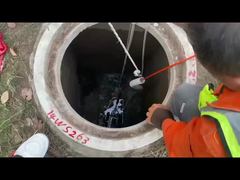 ওয়্যারলেস সিসিটিভি পাইপ ক্রলার ড্রেন ইনভেস্টিগেশন ক্যামেরা সেলাই নর্দমার পাইপের ত্রুটিগুলির জন্য