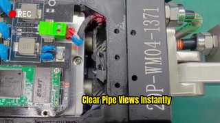 পাইপ পরিদর্শনের জন্য সিসিটিভি ক্যামেরা ক্রলার
