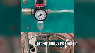 পোর্টেবল UV CIPP পাইপ মেরামত সিস্টেম DN100 থেকে DN250