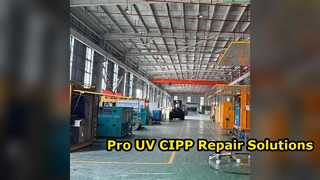 ট্রেঞ্চলেস পাইপ মেরামতের জন্য উন্নত UV CIPP সরঞ্জাম