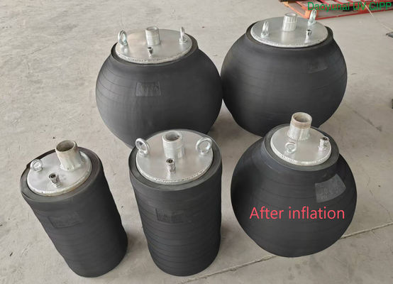 DN100-DN1000 উচ্চ চাপ পাইপ টেস্ট প্লাগ নিকাশী tightness পরীক্ষা জন্য সর্বোচ্চ চাপ 6bar পরিসীমা DN100-DN1000