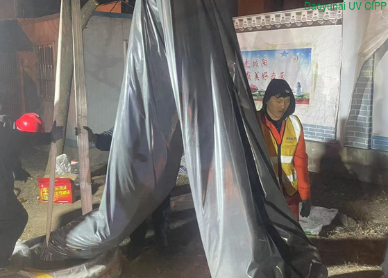 পরিবেশ রক্ষাকারী গর্তবিহীন পাইপলাইন নির্মাণ সুপার লার্জ ইউভি লিনার DN1650 By 65m দৈর্ঘ্য